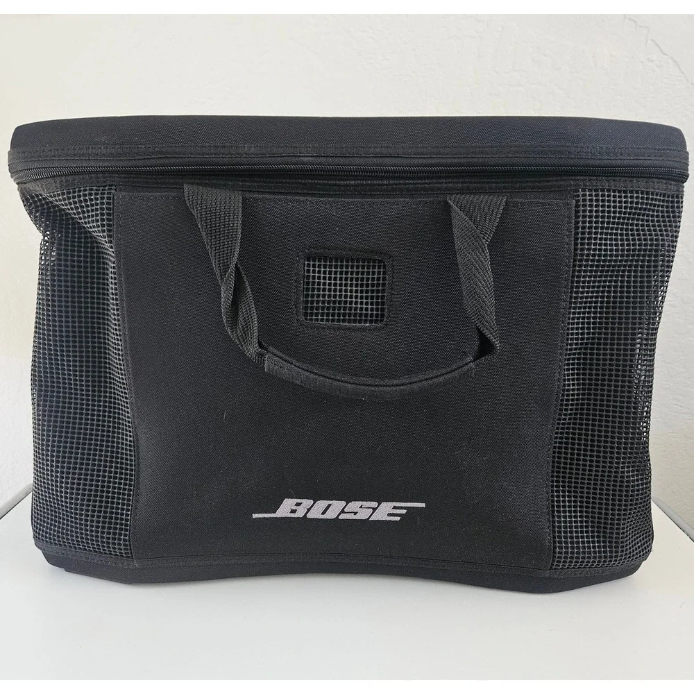 Bose Acoustic Wave II Travel Bag Black With Shoulder Strap Clean Case